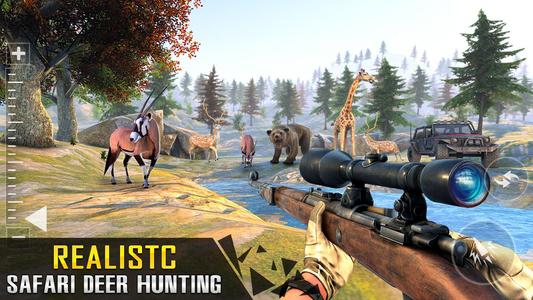 Safari Deer Hunting: Gun Games