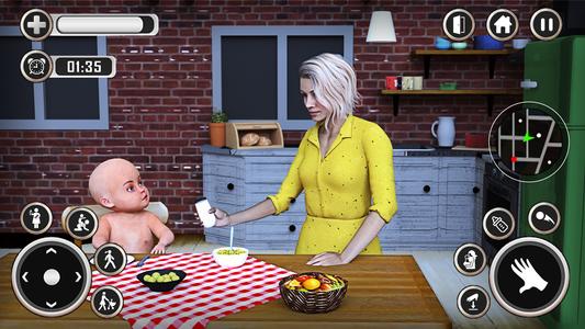 Mom games family simulator 3d