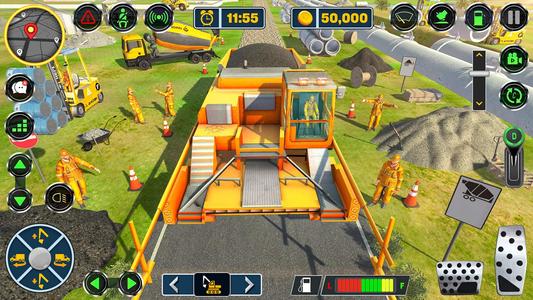 Real City Construction Game 3D