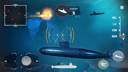 Modern Warships Submarine Game