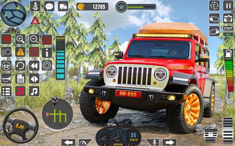Offroad Jeep Driving Mud Games