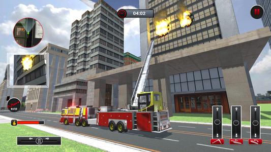 City Rescue Fire Truck Games