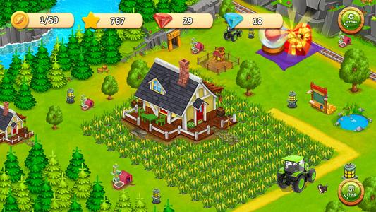 Family Farm Games Farming Town