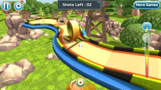 Mini Golf Rival Cartoon Forest