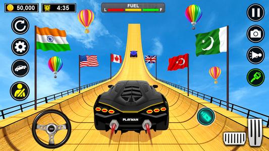 GT Car Stunt Racing Games 2023