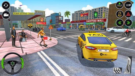 US Taxi Car Driving Simulator