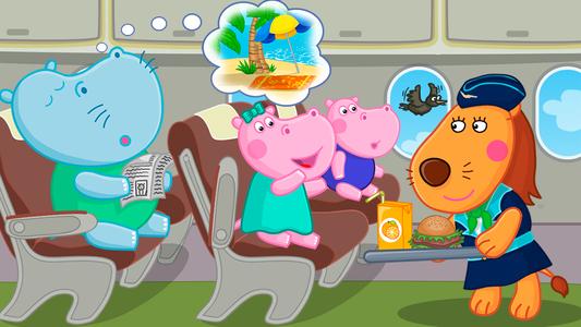 Hippo: Airport Profession Game