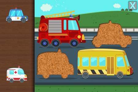 Cars & Trucks Puzzle for Kids