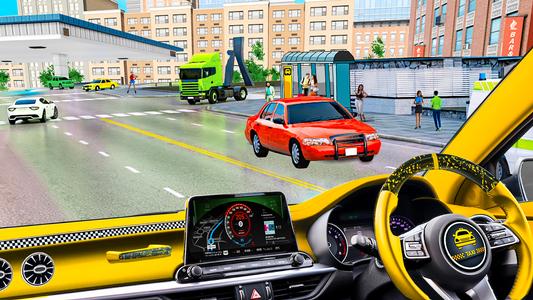 US Taxi Car Driving Simulator