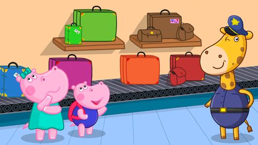 Hippo: Airport Profession Game