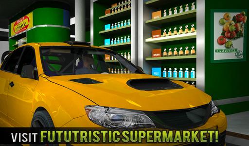 Shopping Mall Car Driving Game