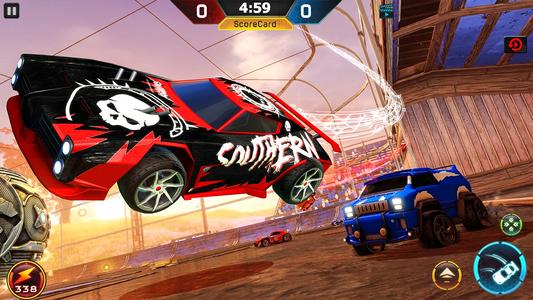 Rocket Car Soccer League Games