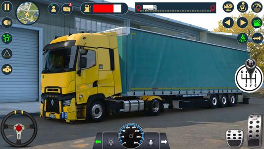 Truck Driving Euro Truck Game