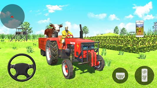 Indian Tractor 3D Driving Game