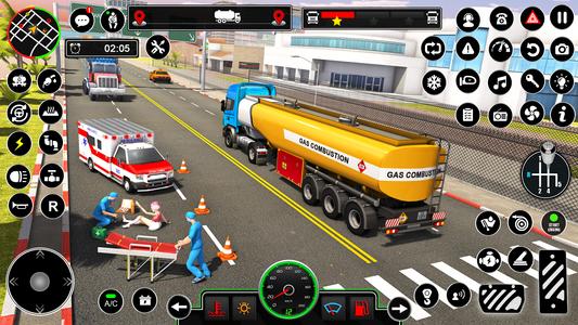 Oil Tanker Flying Truck Games