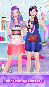 Hair Nail Salon Fashion Games