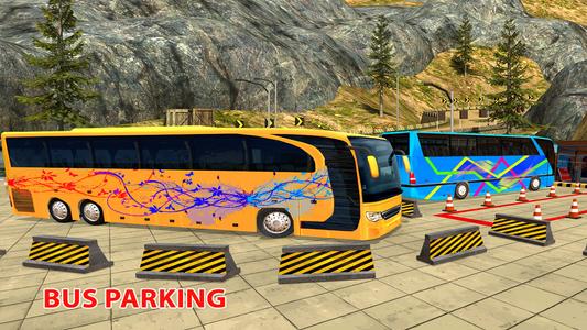 Mountain Road Bus Driving Game