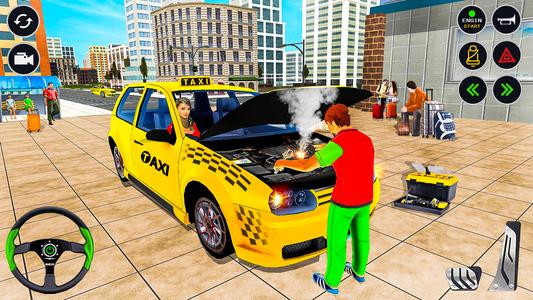 US Taxi Car Driving Simulator