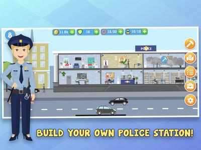 Police Inc: Tycoon police stat