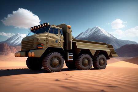 Us Army Transport Truck 3D