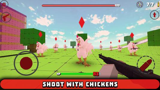 Chicken FPS - Shooter Gun Game