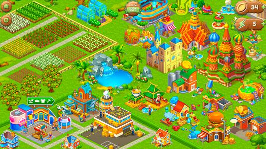 Farm Town Farm Offline Games