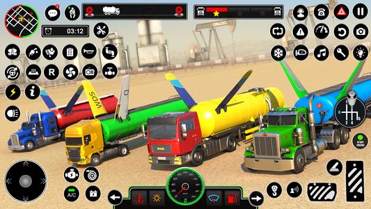 Oil Tanker Flying Truck Games