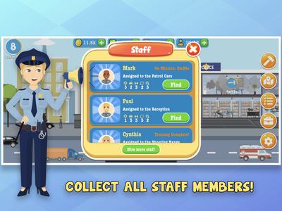 Police Inc: Tycoon police stat