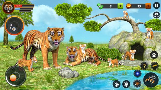 Tiger Games Wild Animal Games