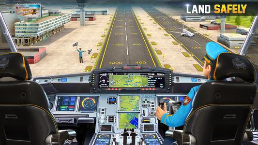 City Pilot Flight: Plane Games