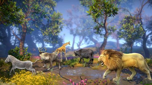 Lion Simulator Jungle Games 3D