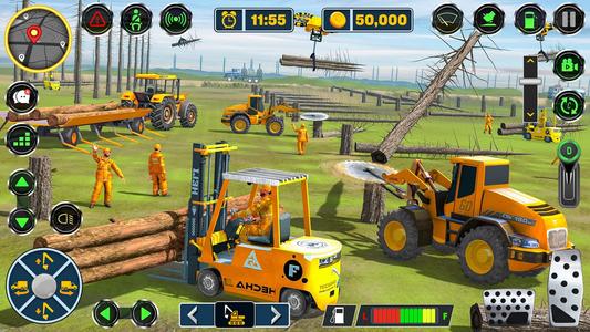 Real City Construction Game 3D