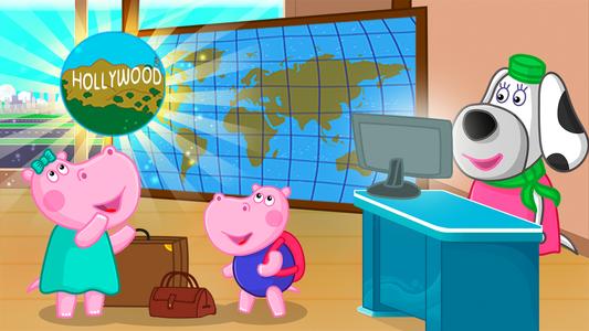 Hippo: Airport Profession Game