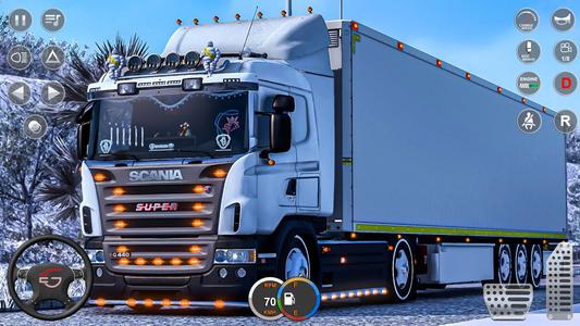 City Euro Truck Simulator 3d