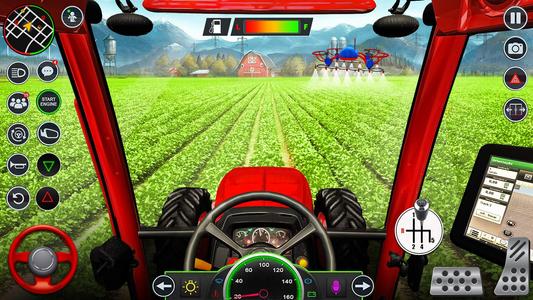 Indian Farming Tractor Game 3D