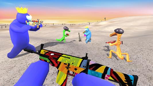 Rainbow Friends Shooting Game