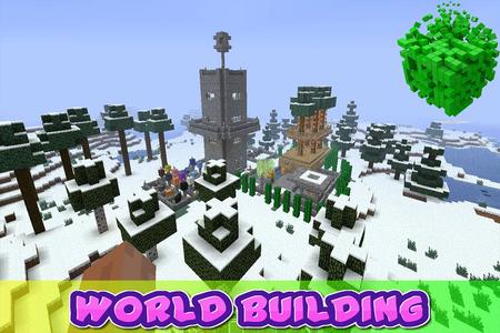 Snow Craft World- Blocky Craft