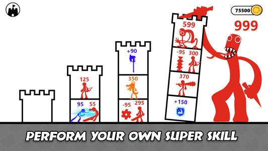 Stick Tower Hero War