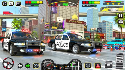 Police Car Chase Car Games