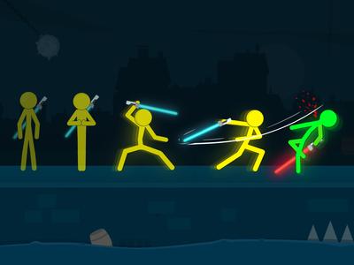 Super Stickman Fighting Battle