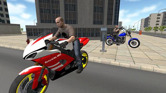 Bike Driving: Police Chase