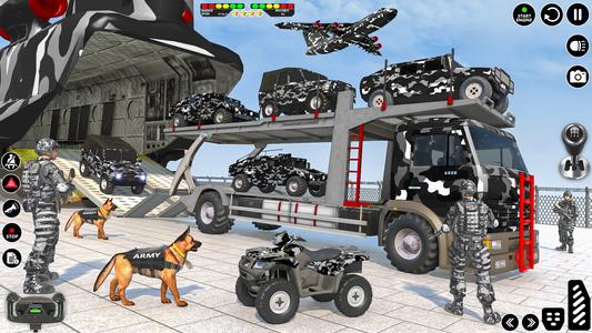 Army Transport Truck Game