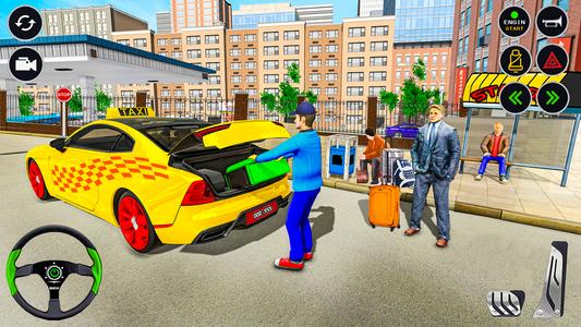 US Taxi Car Driving Simulator