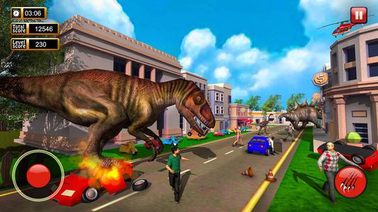 Dinosaur Games City Rampage