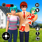 Anime Father Virtual Family 3D