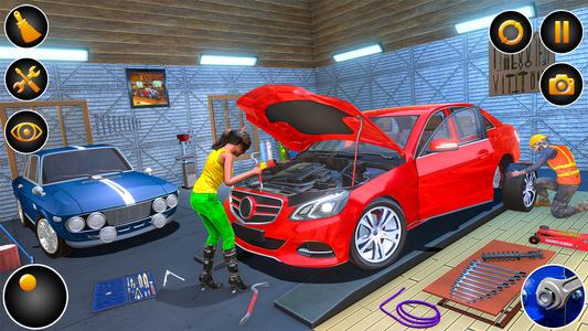 Gas Station Car Mechanic Sim