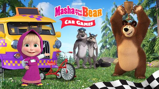 Masha and the Bear: Car Games