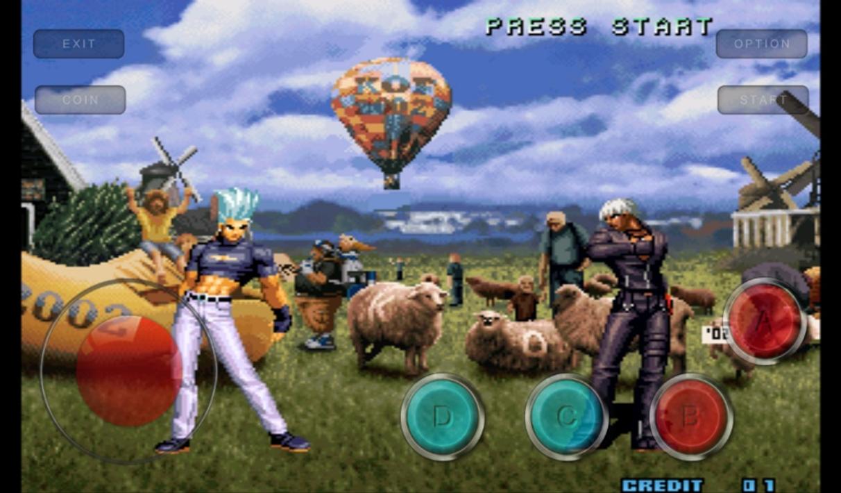 The KOF Fighters 2002 Arcade Game Mame