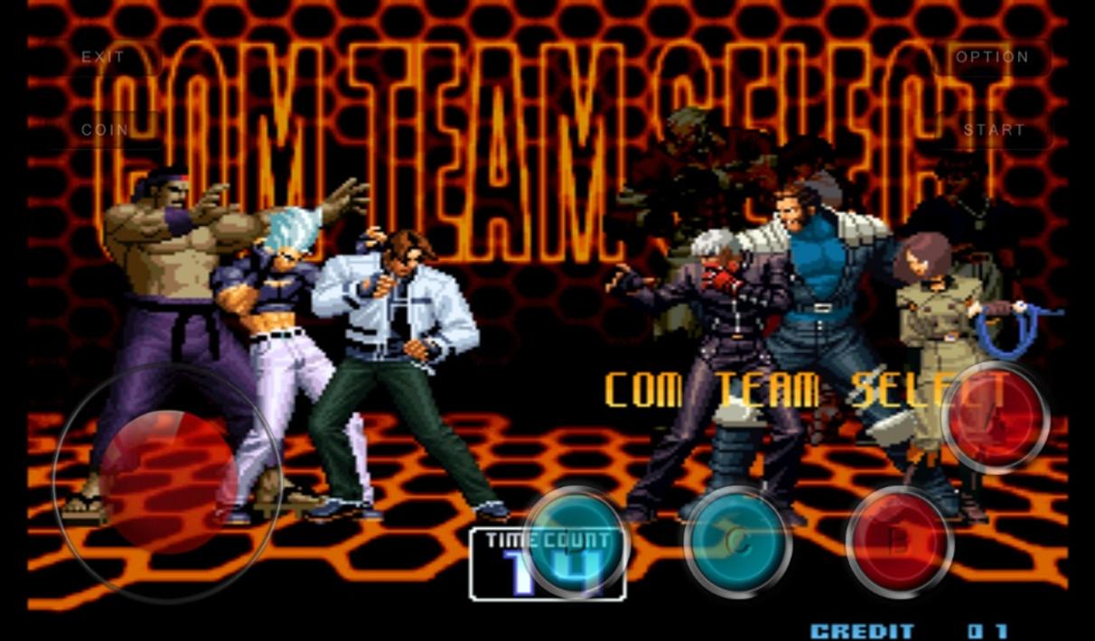 The KOF Fighters 2002 Arcade Game Mame