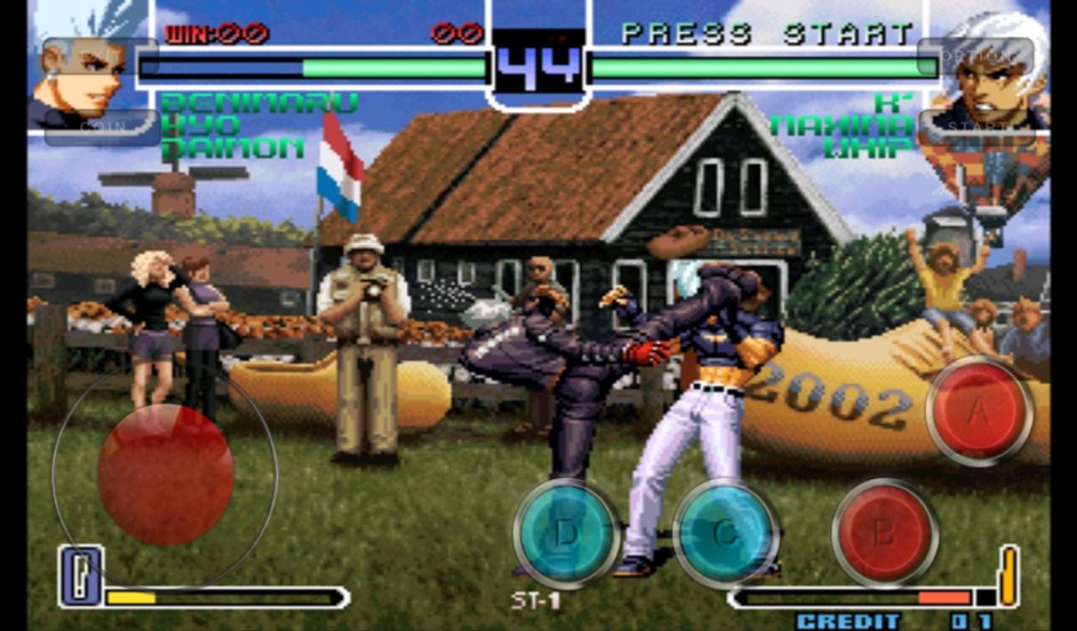 The KOF Fighters 2002 Arcade Game Mame